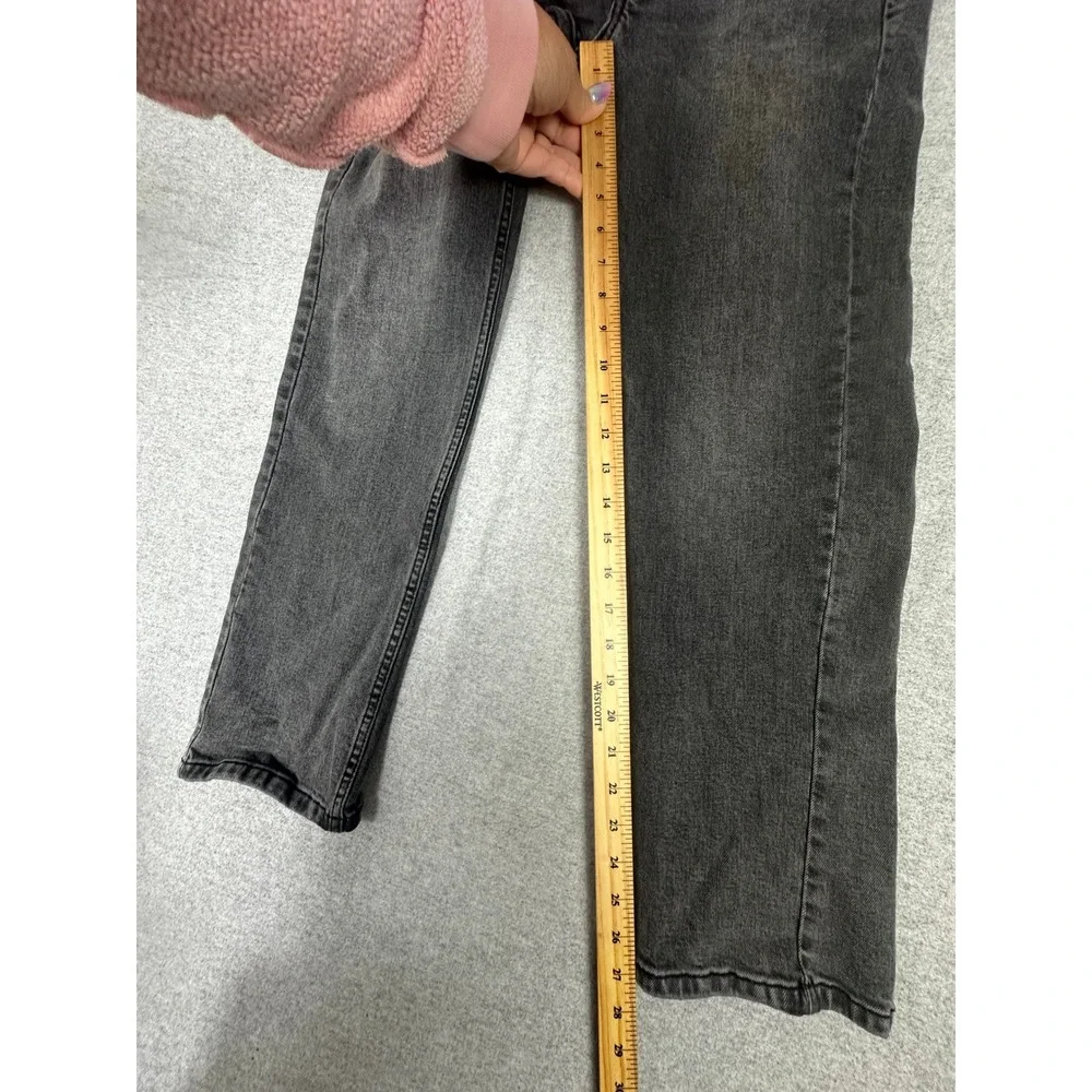 Levis 514 Jeans Mens 29x30 Black Faded Cotton Lyocel Stretch Denim Pants